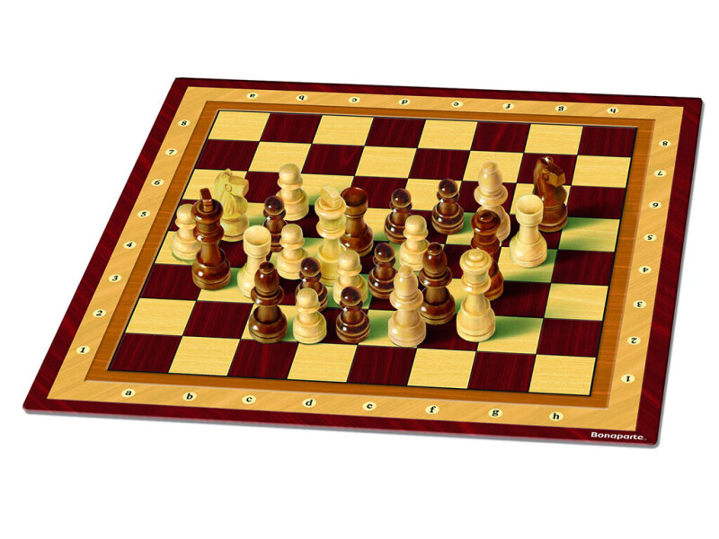 Bonaparte  Šachy dřevěné figurky společenská hra